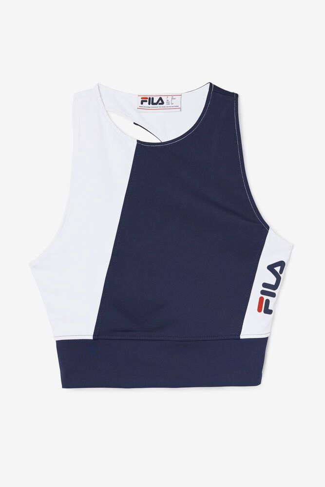 Fila Tank Top Womens Navy - Millie - Philippines 9370152-JH